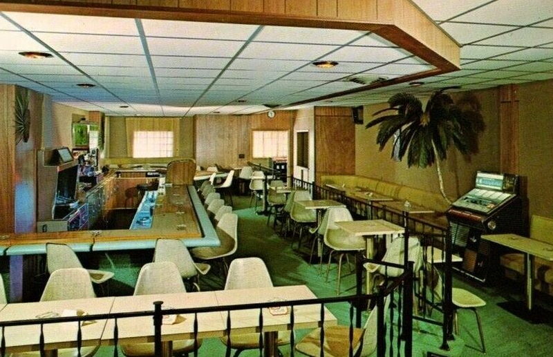 Tropicana Lounge - Vintage Postcard